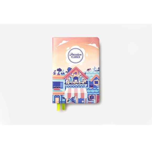 Passion Planner Other - Passion Planner Hardcover Weekly Undated Planner Sunset Ave Medium New Package